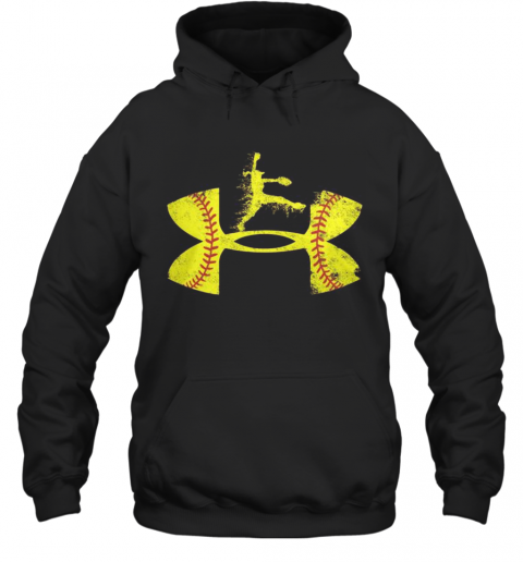 Softball Logo T-Shirt Unisex Hoodie