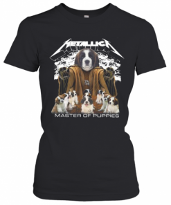 St. Bernard Metallica Master Of Puppies T-Shirt Classic Women's T-shirt