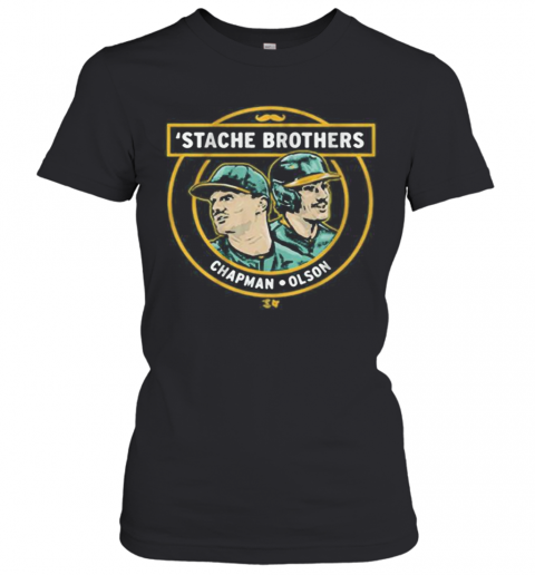Stache Brothers Matt Chapman And Matt Olson T-Shirt Classic Women's T-shirt