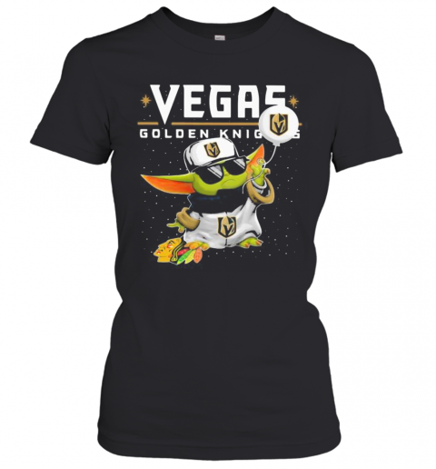 Star war baby yoda vegas golden knights  T-Shirt Classic Women's T-shirt