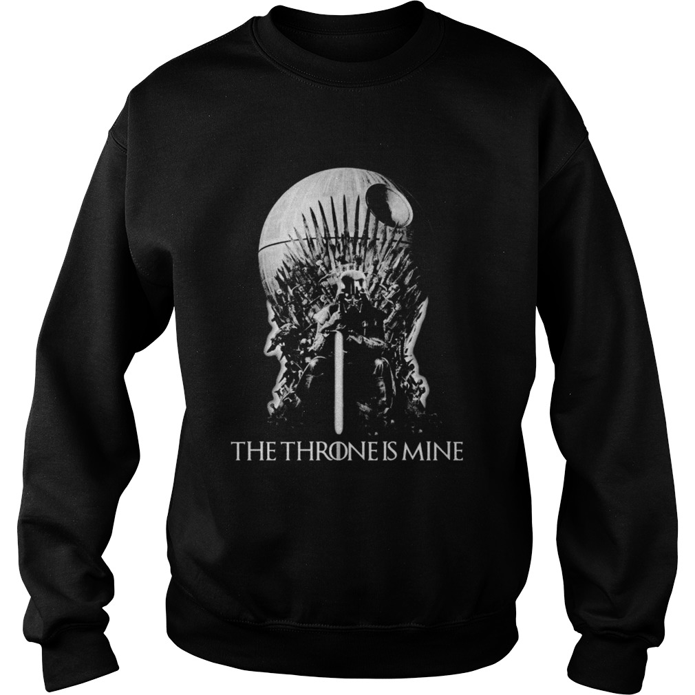 Star wars darth vader the throne is mine Sweatshirt