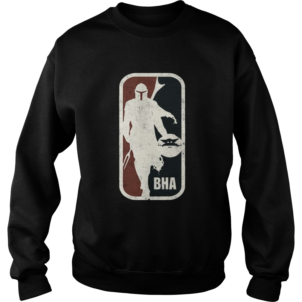 Star wars the mandalorian bha logo Sweatshirt