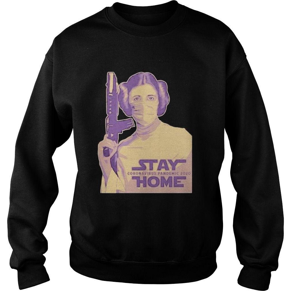 Stay coronavirus pandemic 2020 home mask Sweatshirt