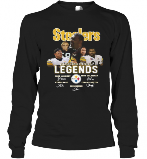 Steelers Legends Signature T-Shirt Long Sleeved T-shirt 