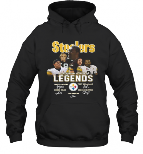 Steelers Legends Signature T-Shirt Unisex Hoodie