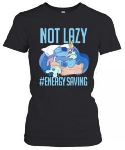 Stitch not lazy energy saving  T-Shirt Classic Women's T-shirt