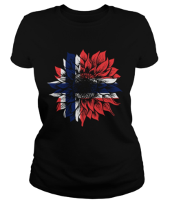 Sunflower Norway Flag  Classic Ladies