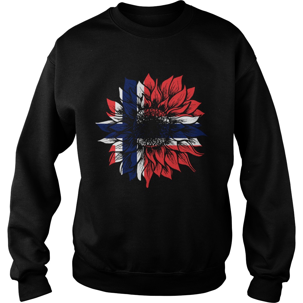 Sunflower Norway Flag Sweatshirt
