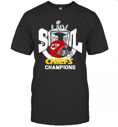 Super Bowl Liv Champions Kansas City Chiefs Football T-Shirt