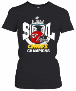 Super Bowl Liv Champions Kansas City Chiefs Football T-Shirt Classic Women's T-shirt