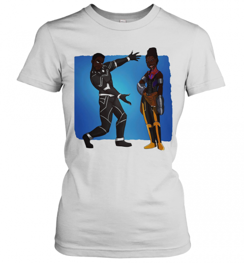 T'Challa And Shuri Black Panther Marvel Heroes T-Shirt Classic Women's T-shirt
