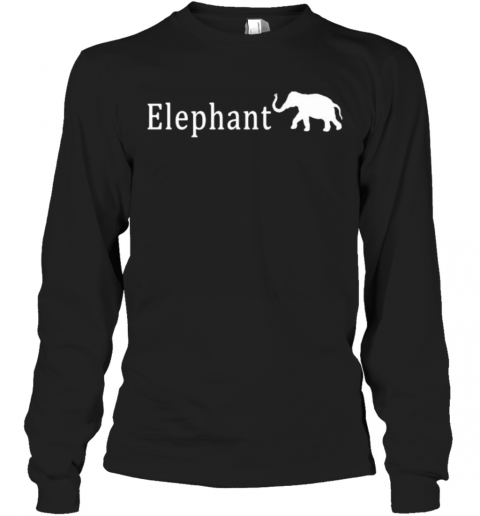 THE ELEPHANT T-Shirt Long Sleeved T-shirt 
