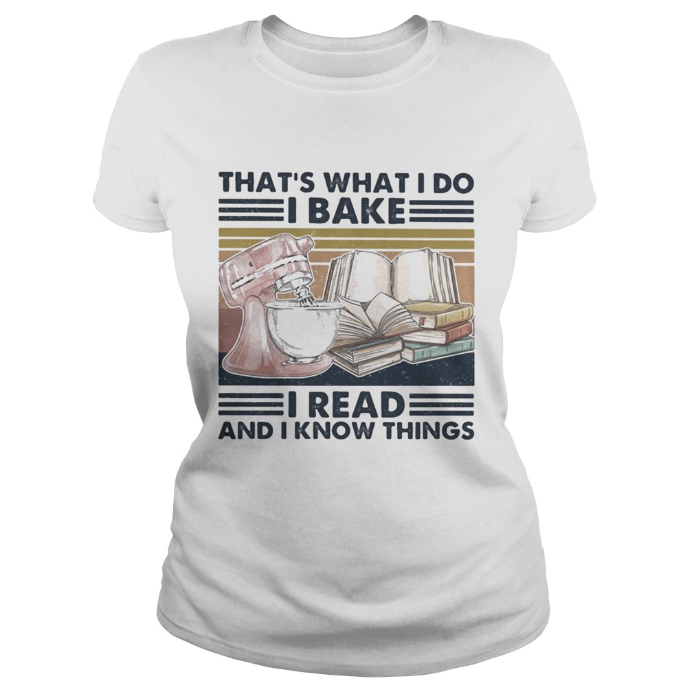 Thats what I do I bake I read and I know things vintage retro Classic Ladies