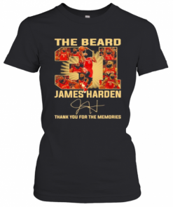The Beard 31 James Harden Thank You For The Memories Signature T-Shirt Classic Women's T-shirt