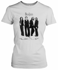 The Beatles Band Members Signatures T-Shirt Classic Women's T-shirt