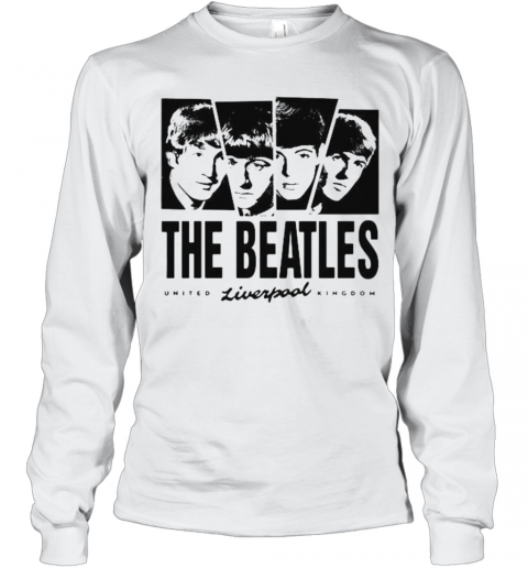 The Beatles Band United Liverpool Kingdom T-Shirt Long Sleeved T-shirt 