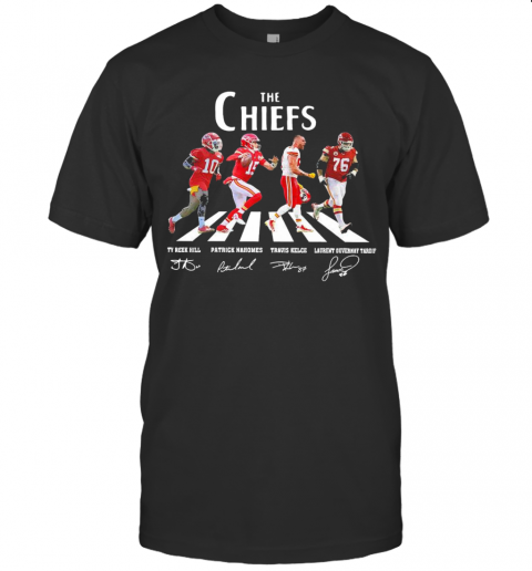The Chiefs Abbey Road Signatures T-Shirt