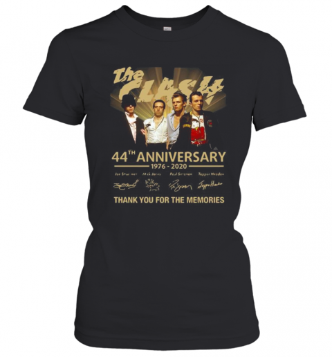 The Clash 44Th Anniversary 1976 2020 Thank You For The Memories Signatures T-Shirt Classic Women's T-shirt