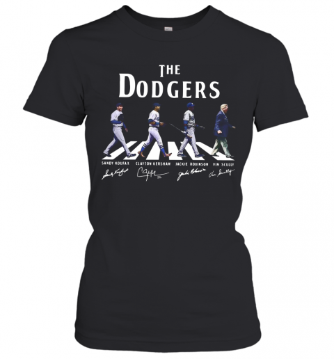 The Dodgers Abbey Road Signatures T-Shirt Classic Women's T-shirt