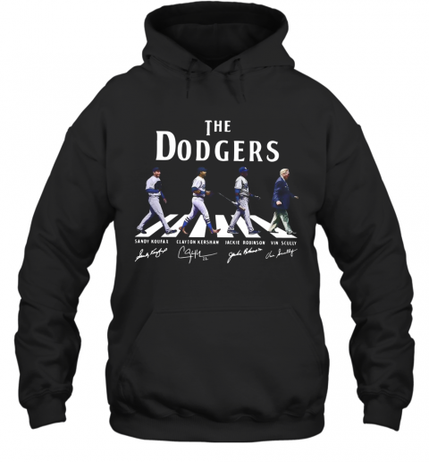The Dodgers Abbey Road Signatures T-Shirt Unisex Hoodie