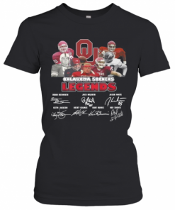 The Oklahoma Sooners Legends Signatures T-Shirt Classic Women's T-shirt