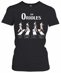 The Orioles Walking The Abbey Road Signatures T-Shirt Classic Women's T-shirt