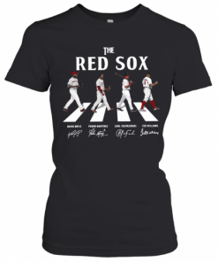 The Red Sox Abbey Road Signatures T-Shirt Classic Women's T-shirt
