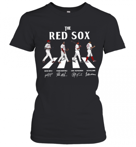 The Red Sox Abbey Road Signatures T-Shirt Classic Women's T-shirt
