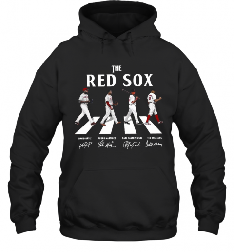 The Red Sox Abbey Road Signatures T-Shirt Unisex Hoodie
