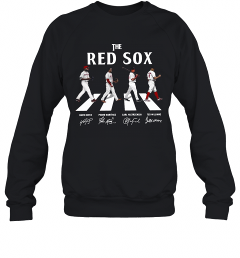 The Red Sox Abbey Road Signatures T-Shirt Unisex Sweatshirt