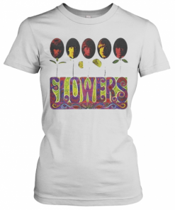 The Rolling Stones Band Members Flowers T-Shirt Classic Women's T-shirt