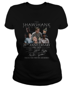 The Shawshank Redemption 26th Anniversary 19942020 Signature Thank You For The Memories  Classic Ladies