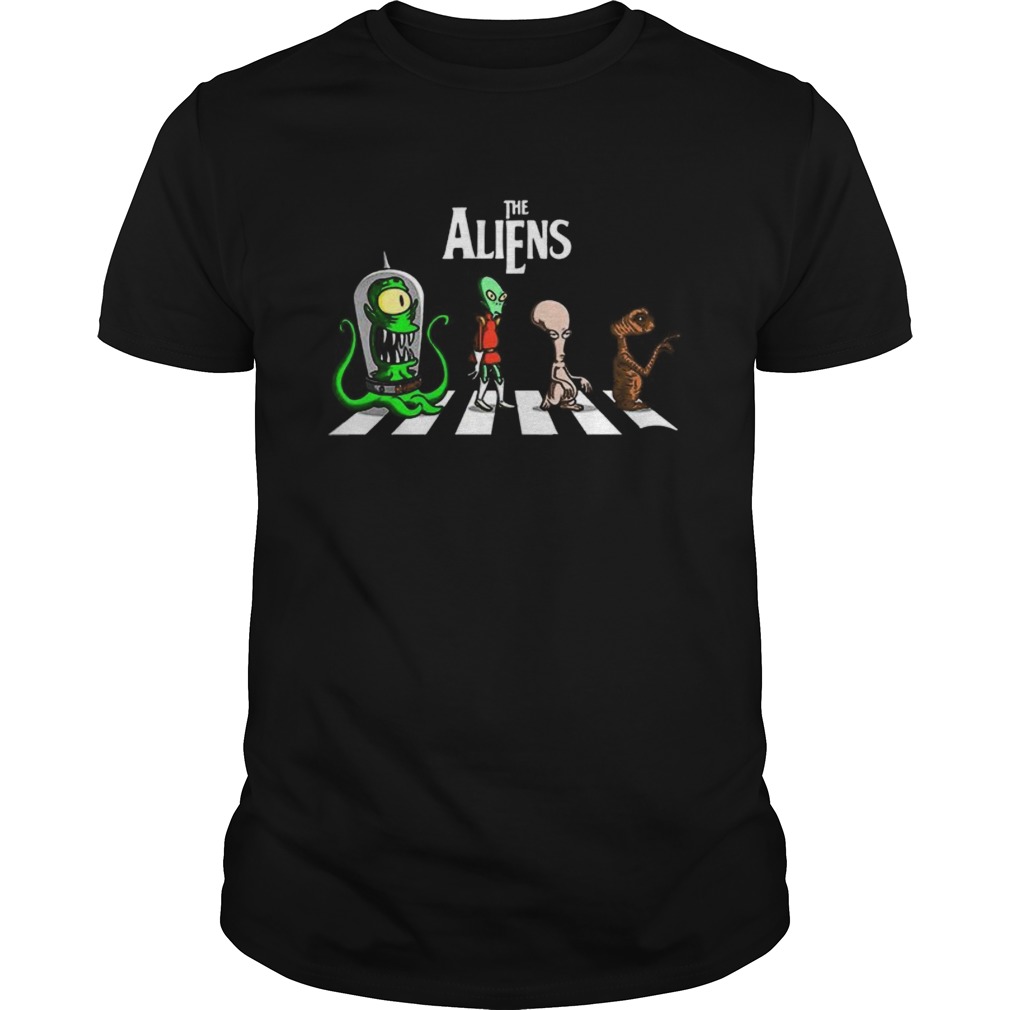 The aliens crossing the line shirt