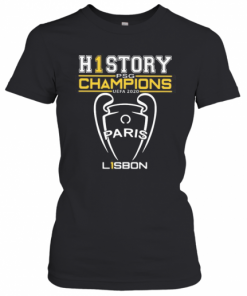 The history psg champion uefa 2020 paris lisbon  T-Shirt Classic Women's T-shirt
