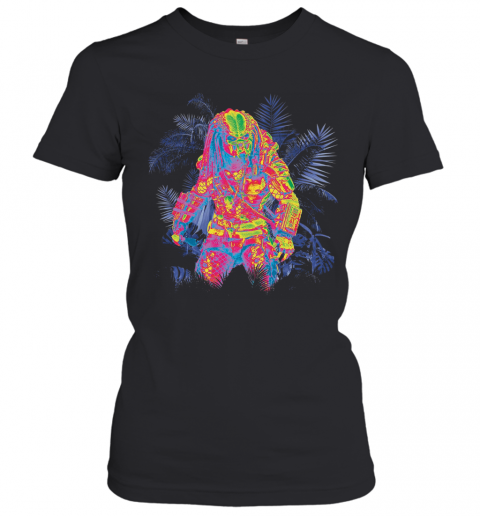 Thermal Fugitive Predator Yautja Movie Poster Arnie Nostromo Aliens T-Shirt Classic Women's T-shirt