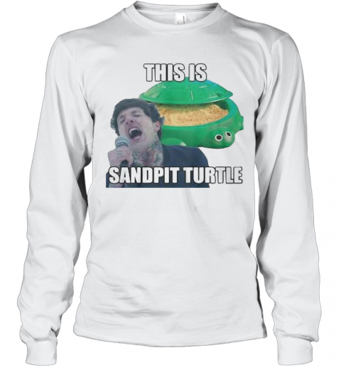 This Is Sandpit Turtle T-Shirt Long Sleeved T-shirt 