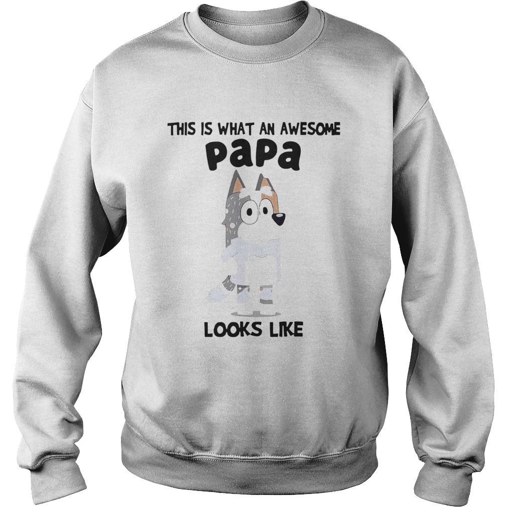 This Is What An Awesome Papa Bandit Heeler Looks Like Sweatshirt