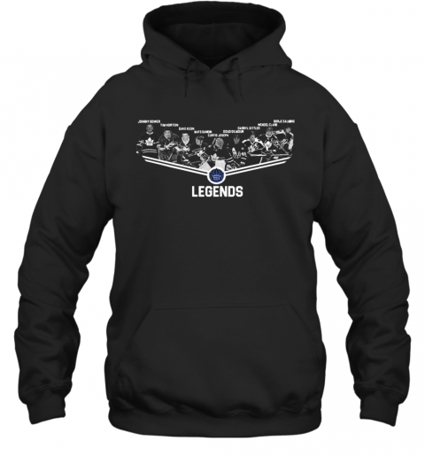 Toronto Maple Leafs Legends Team Player Signatures T-Shirt Unisex Hoodie