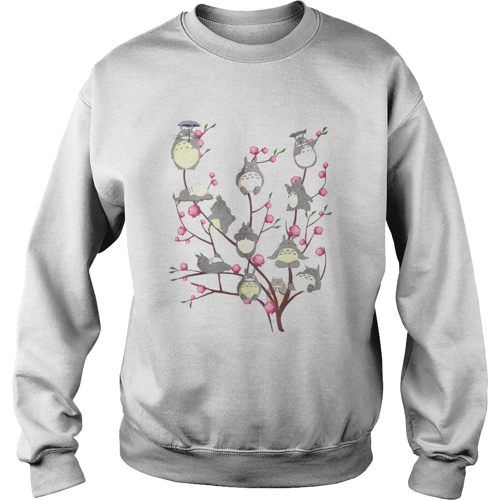 Totoro Cherry Blossom Sweatshirt