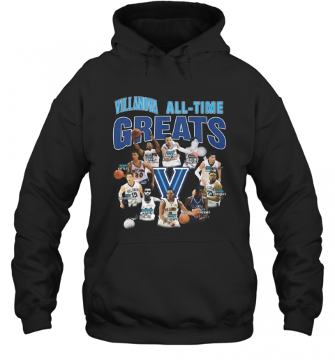 Villanova Wildcats All Time Great Signatures T-Shirt Unisex Hoodie