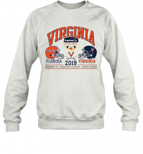 Virginia Florida Gator Vs Virginia Cavaliers 2019 Captain One Orange Bowl T-Shirt Unisex Sweatshirt