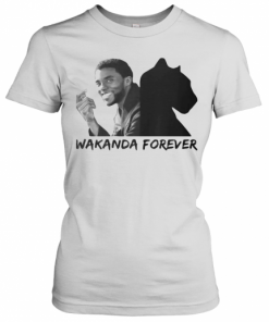 Wakanda Forever Black Panther Rip Chadwick Actor 2020 T-Shirt Classic Women's T-shirt