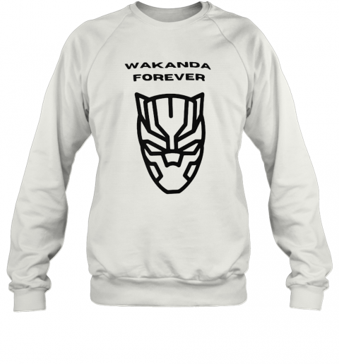 Wakanda Forever Black Panther Rip Chadwick Dead T-Shirt Unisex Sweatshirt