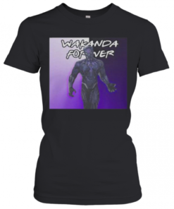 Wakanda Forever Rip Chadwick Boseman Black Panther Rest In Power T-Shirt Classic Women's T-shirt