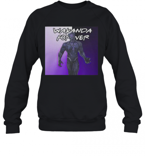 Wakanda Forever Rip Chadwick Boseman Black Panther Rest In Power T-Shirt Unisex Sweatshirt