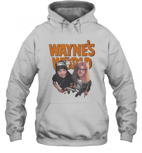 Wayne Campbell And Garth Algar Wayne'S World T-Shirt Unisex Hoodie