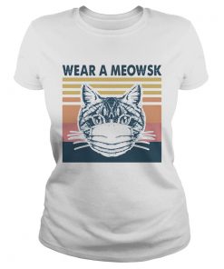 Wear A Meowsk Vintage Retro  Classic Ladies