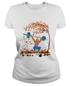 Weightlifting maple leaves tree  Classic Ladies