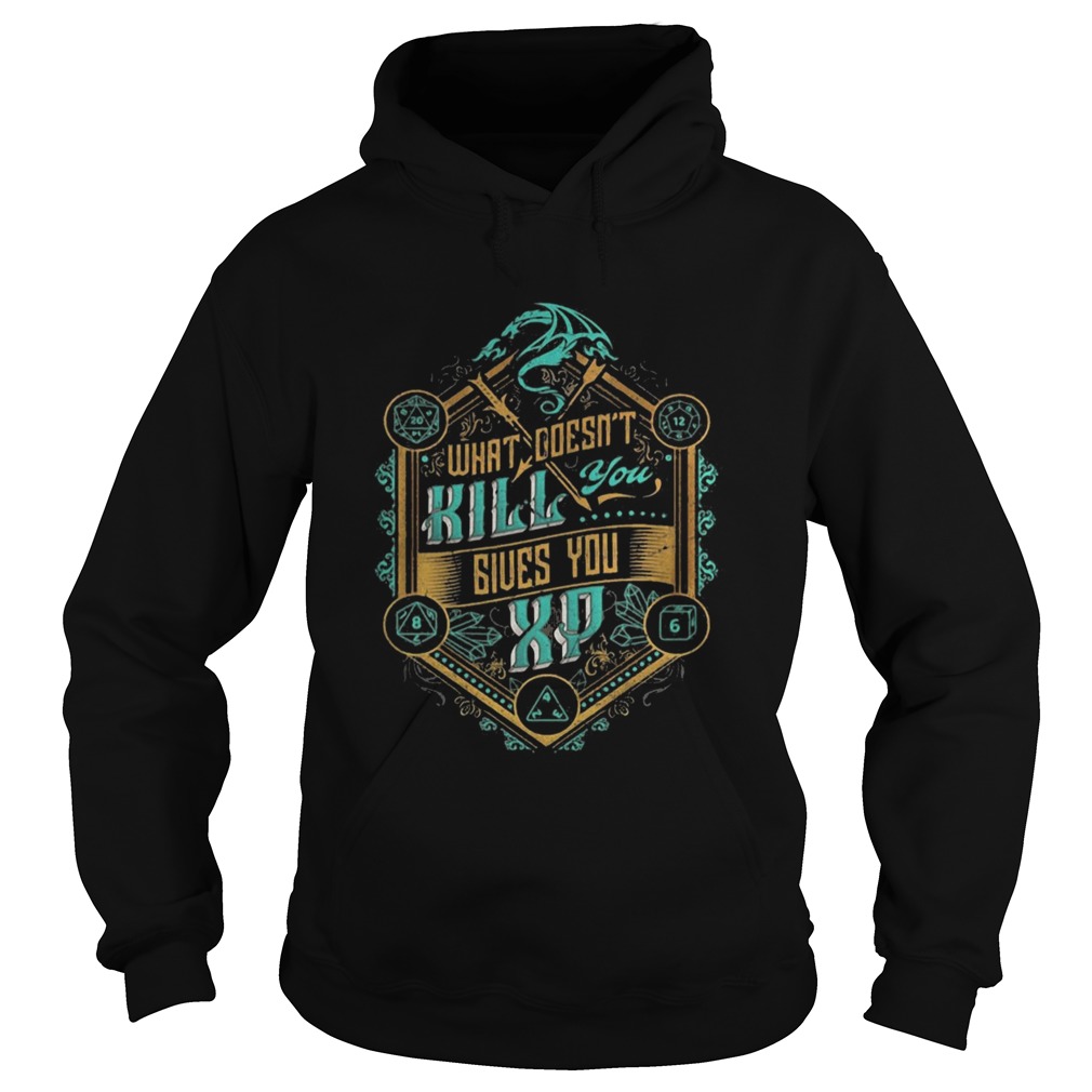 What doesnt kill you gives you xp satan Hoodie