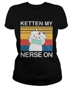 White Cat Ketten My Nurse On Vintage  Classic Ladies
